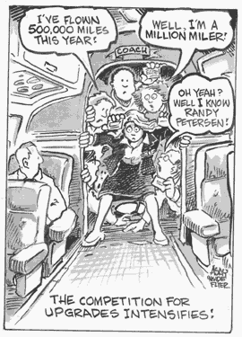 Frequent Flyer Funnies - Competition for Upgrades