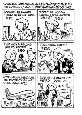 Frequent Flyer Funnies - The Cost of a Free Ticket