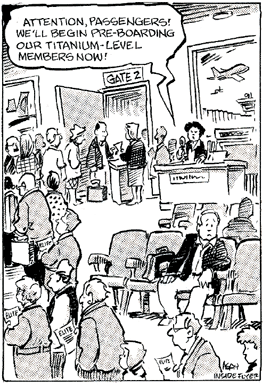 Frequent Flyer Funnies - Among the Elite